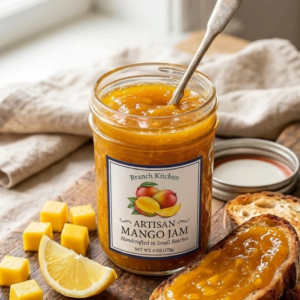 Signature Vanilla-Spiced   Florida Mango Jam.